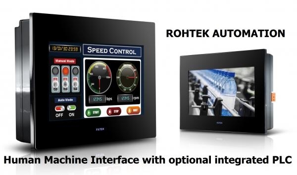 Rohtek Automation HMI-PLC Combo Interface Screen - HMI-PLC Combo Interface Screen by Rohtek Automation