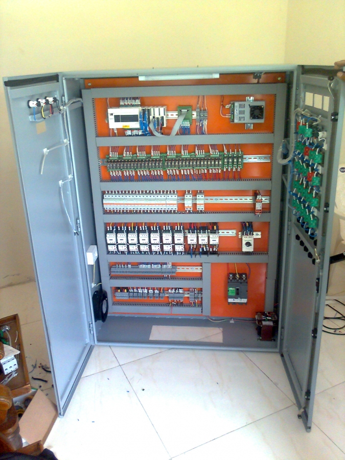 Harsh Automation And Controls RMC Plant PLC Panel With SCADA Programming - RMC Plant PLC Panel With SCADA Programming by Harsh Automation And Controls