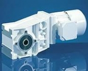 Lenze GKR Bevel Gearmotors - GKR Bevel Gearmotors by Lenze