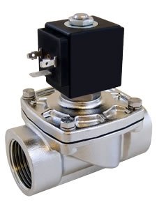 Direct Lift 316 Stainless Steel Solenoid Valves