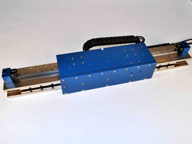 High Force Brushless Linear Motor Positioning Stage