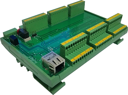 Industrial 96 Channel Ttl Lvttl 30vdc Digital Input Device Has Lan Tcp Ip Interface